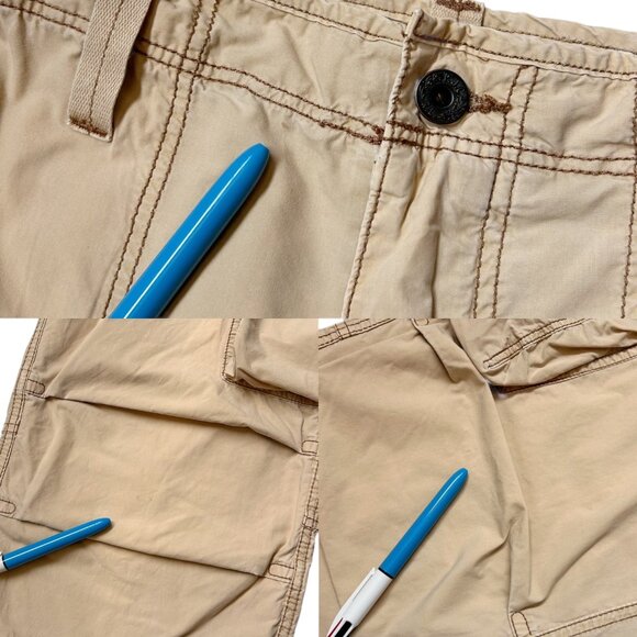90s Vintage Polo Jeans Co Cargo Pants Baggy Utility Ralph Lauren Pockets Straps. - Picture 8 of 8